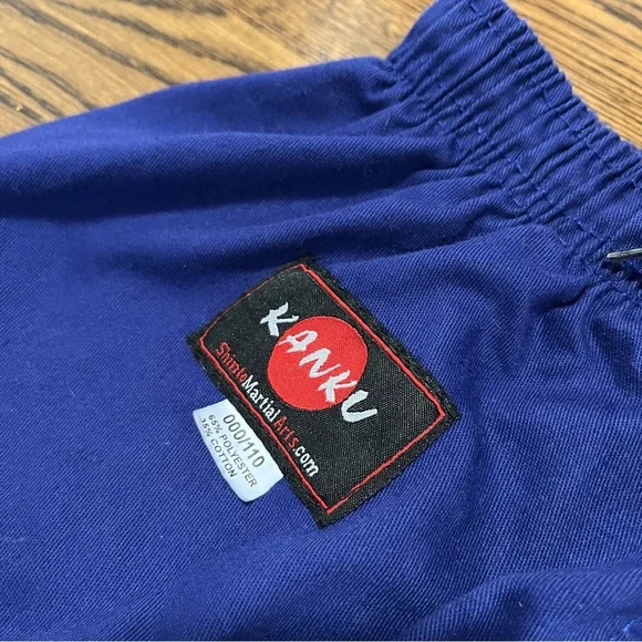 Kanku Martial Arts GI Pants Dark Blue - Picture 2 of 3